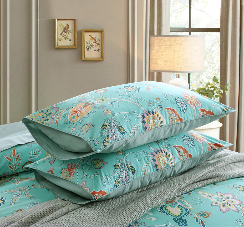 LISSTHER Floral Romance Egyptian Cotton Duvet Cover - Image 67
