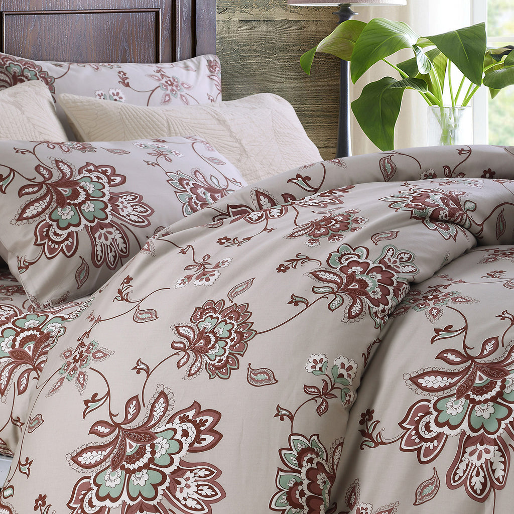 LISSTHER Artistic Pattern Egyptian Cotton Duvet Cover - Image 20