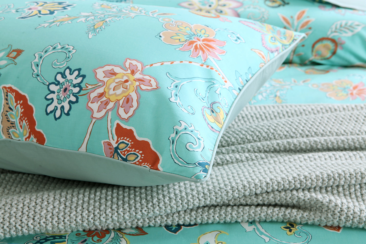 LISSTHER Floral Romance Egyptian Cotton Duvet Cover - Image 68