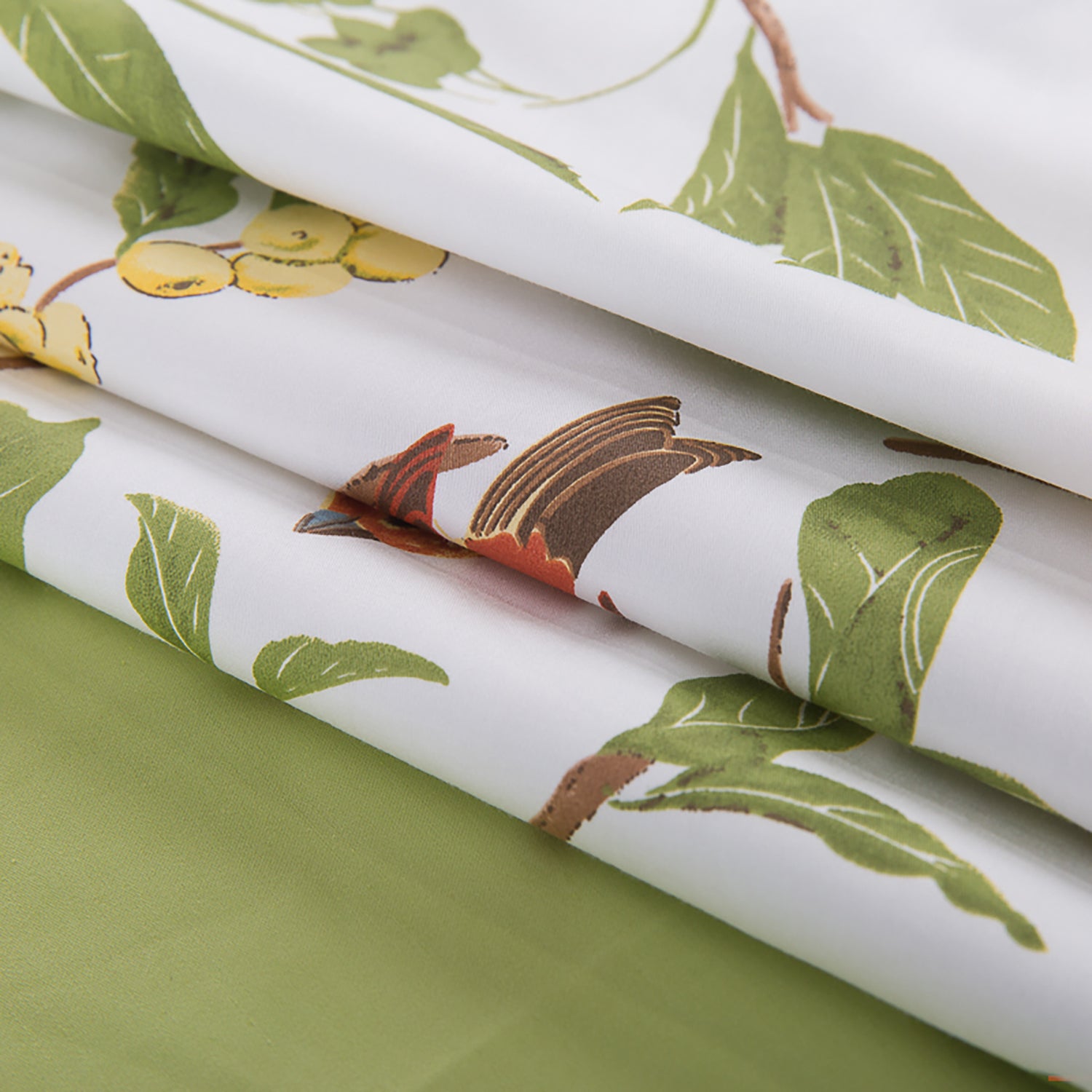 LISSTHER Botanical Garden Egyptian Cotton Duvet Cover - Image 119