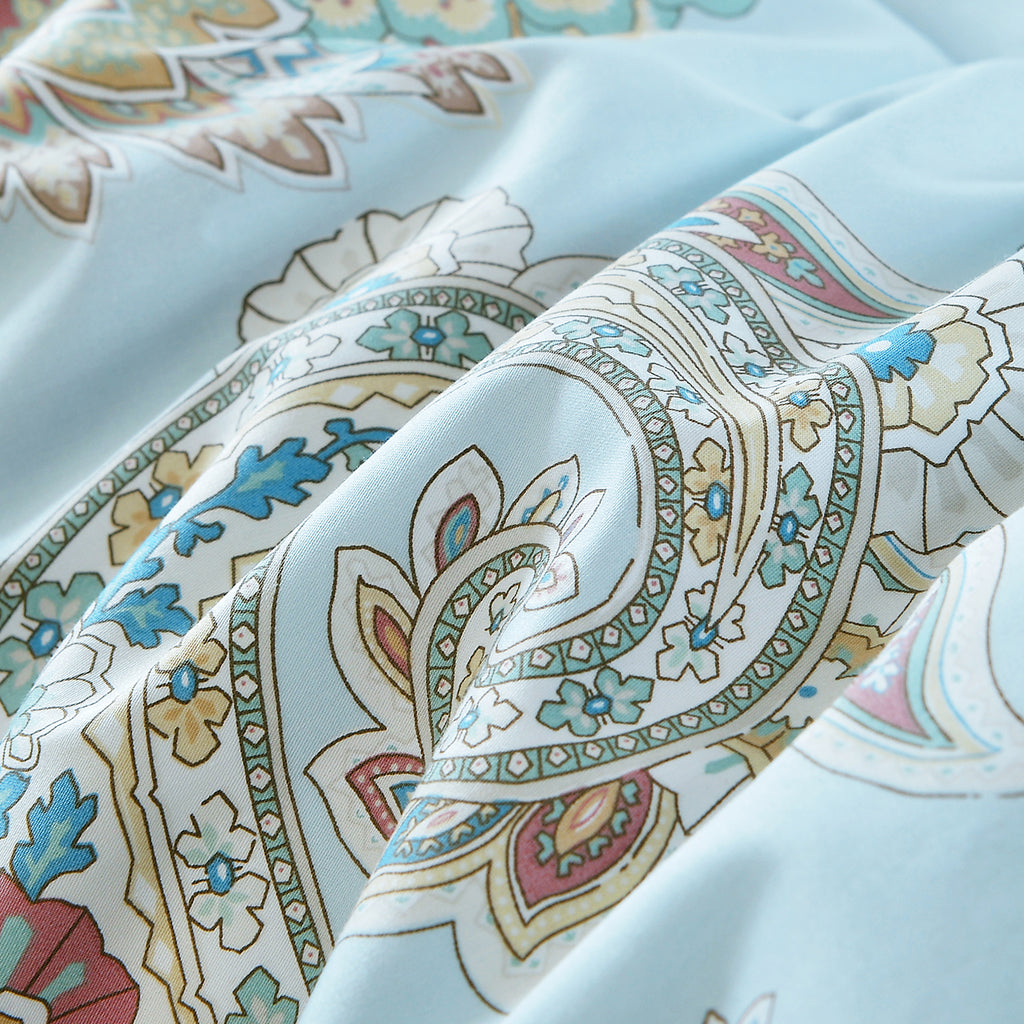 LISSTHER Artistic Pattern Egyptian Cotton Duvet Cover - Image 74