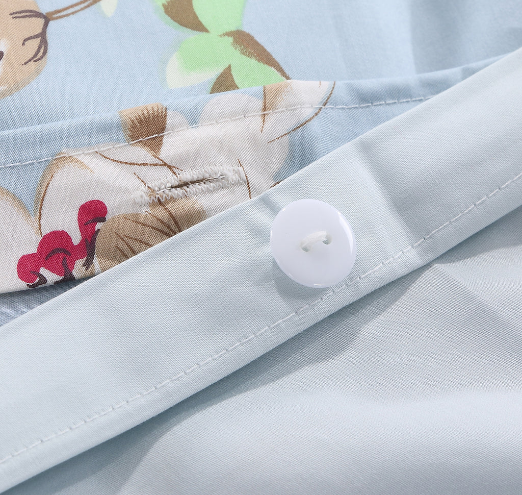 LISSTHER Floral Romance Egyptian Cotton Duvet Cover - Image 73