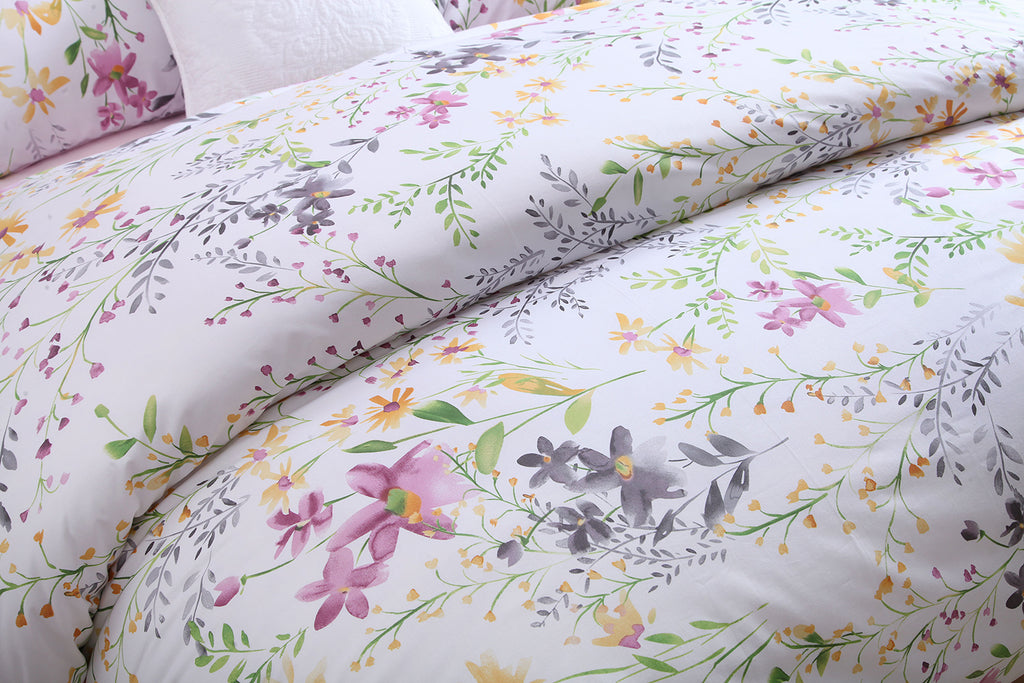 LISSTHER Floral Romance Egyptian Cotton Duvet Cover - Image 61