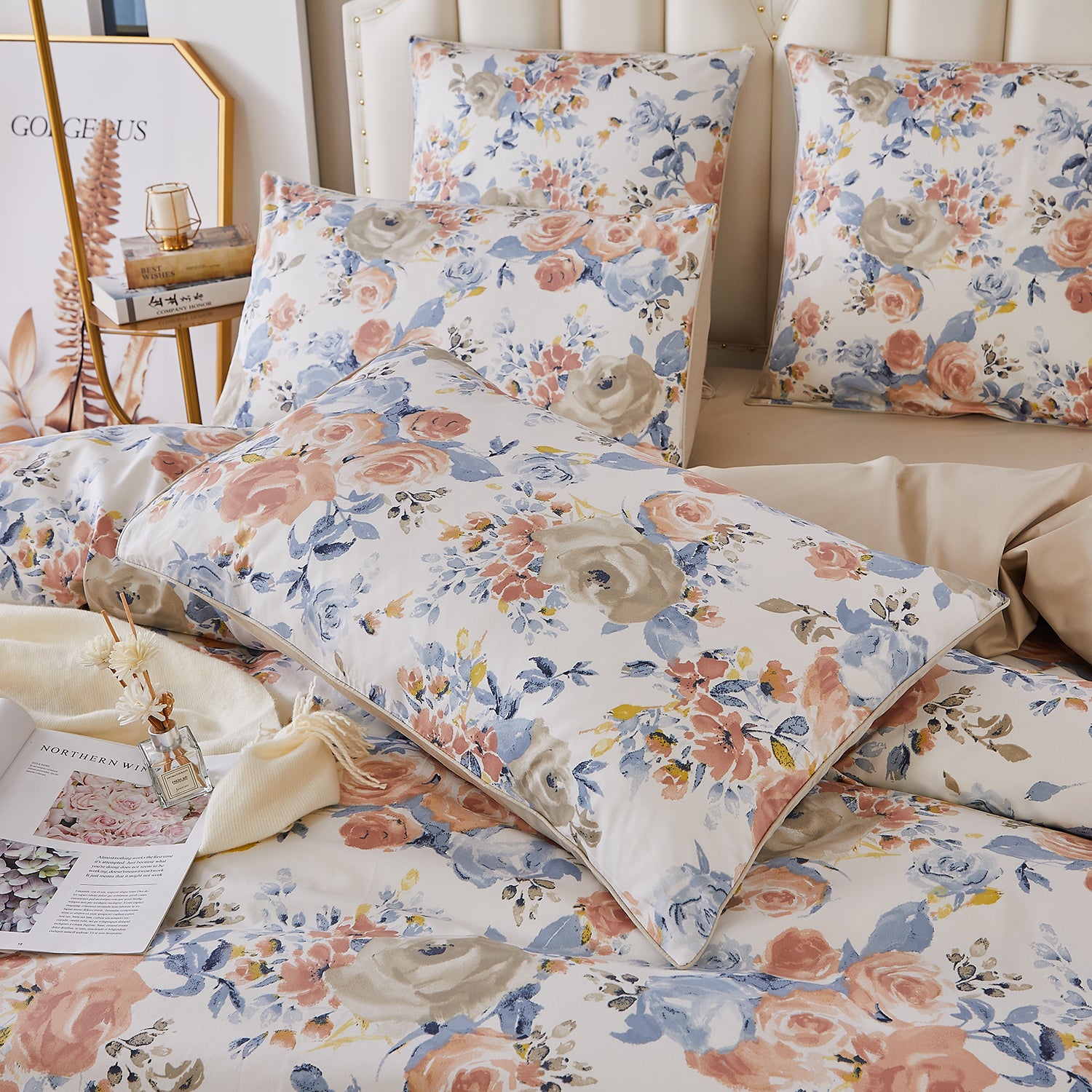 LISSTHER Solid & Classic Egyptian Cotton Duvet Cover - Image 83