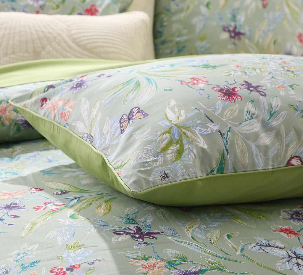 LISSTHER Botanical Garden Egyptian Cotton Duvet Cover - Image 79