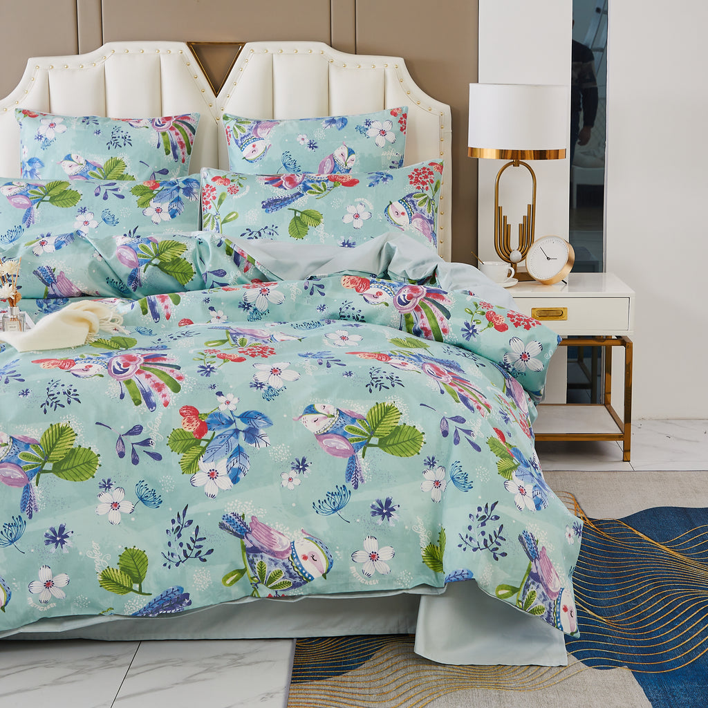 LISSTHER Solid & Classic Egyptian Cotton Duvet Cover - Image 8