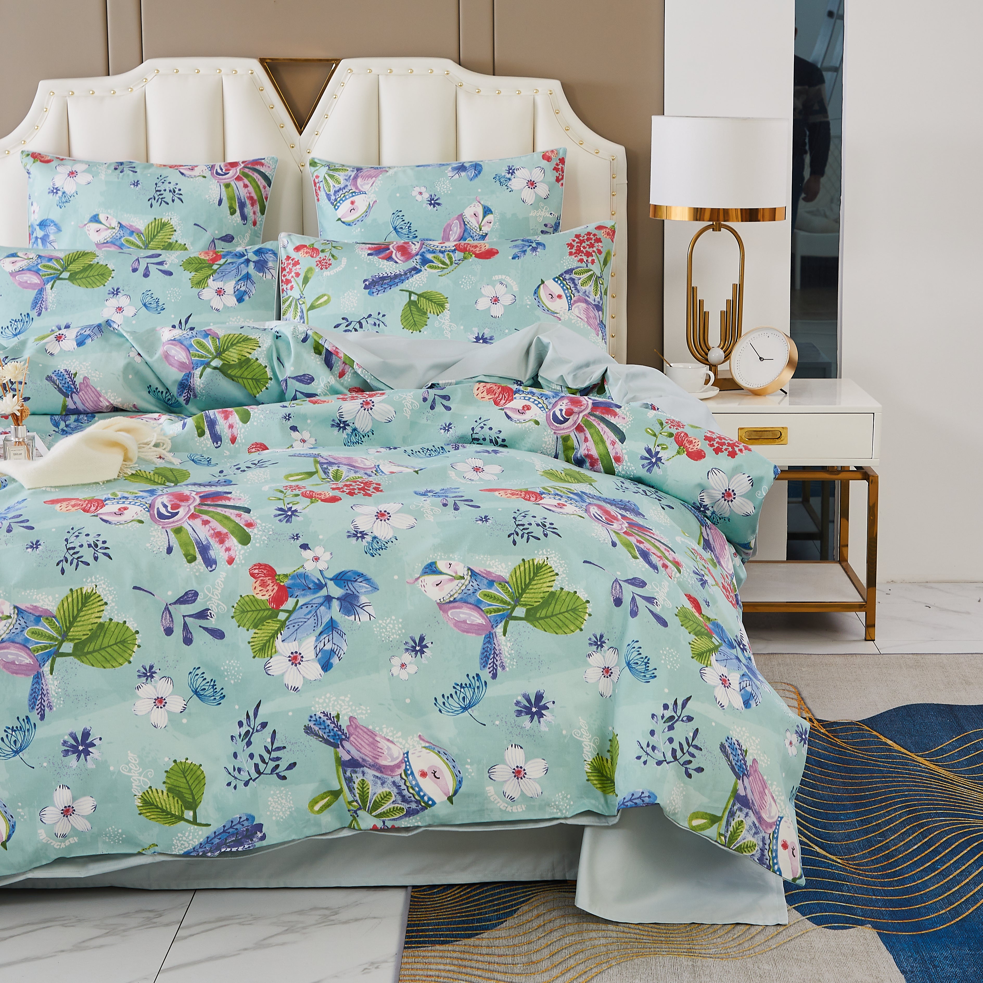 LISSTHER Solid & Classic Egyptian Cotton Duvet Cover - Image 8