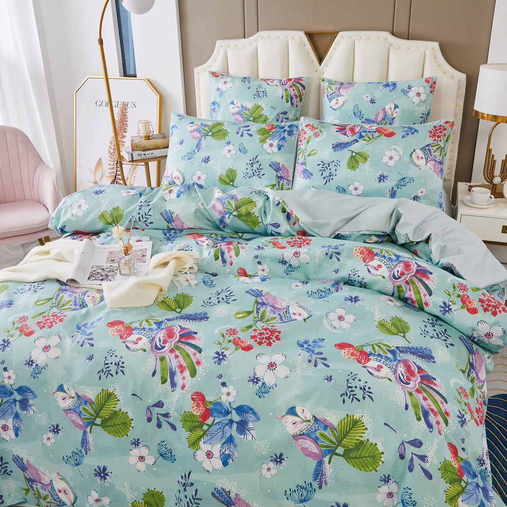 LISSTHER Solid & Classic Egyptian Cotton Duvet Cover - Image 9