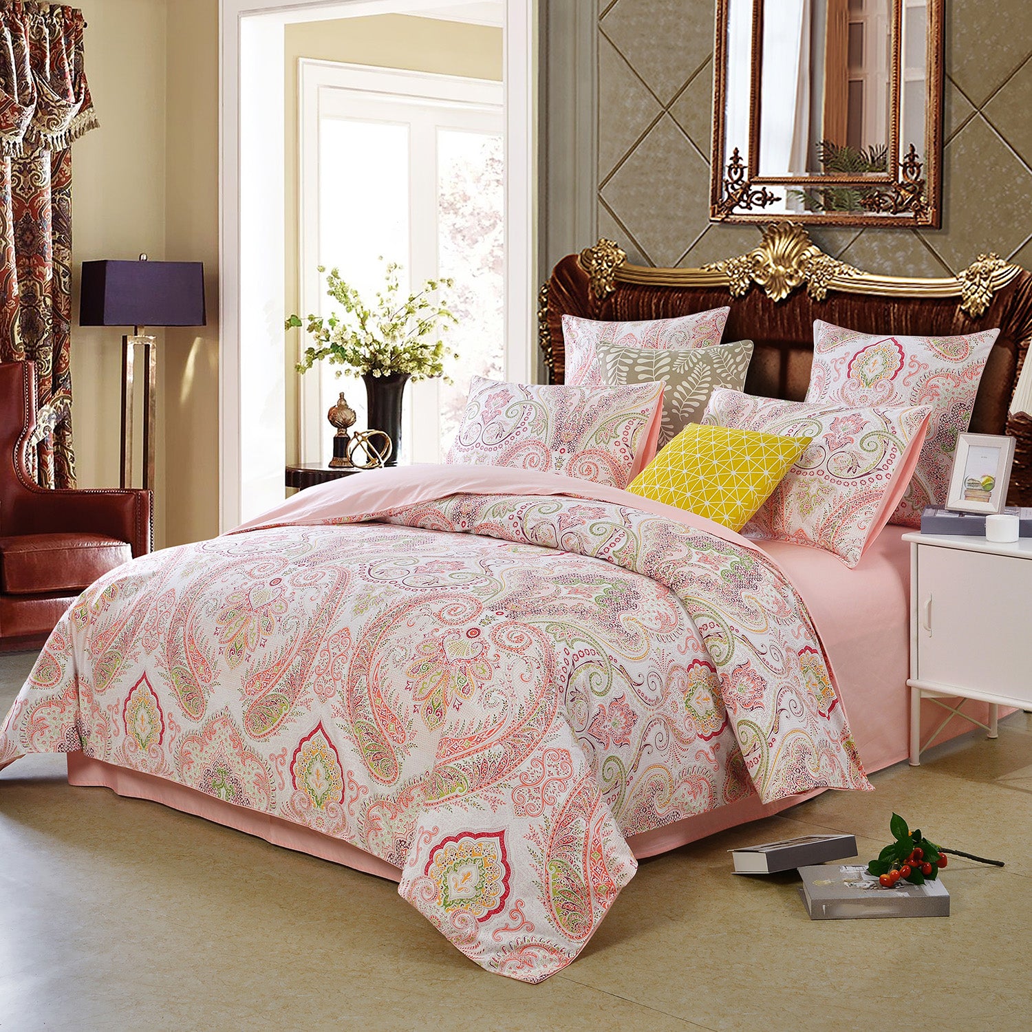 LISSTHER Solid & Classic Egyptian Cotton Duvet Cover - Image 37