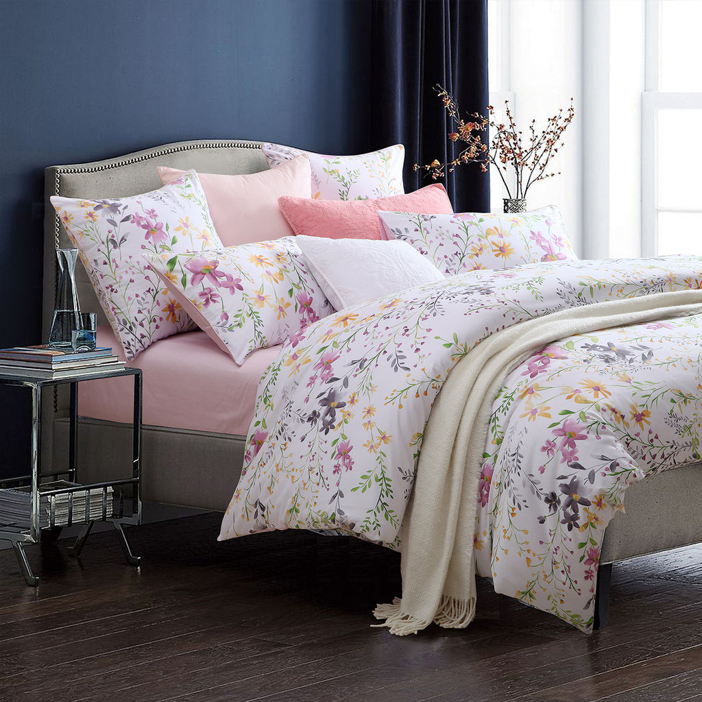 LISSTHER Botanical Garden Egyptian Cotton Duvet Cover - Image 32