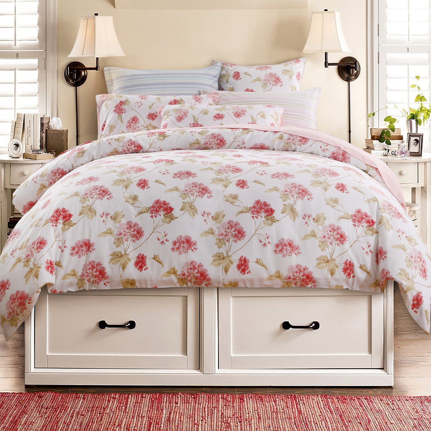 LISSTHER Artistic Pattern Egyptian Cotton Duvet Cover - Image 37