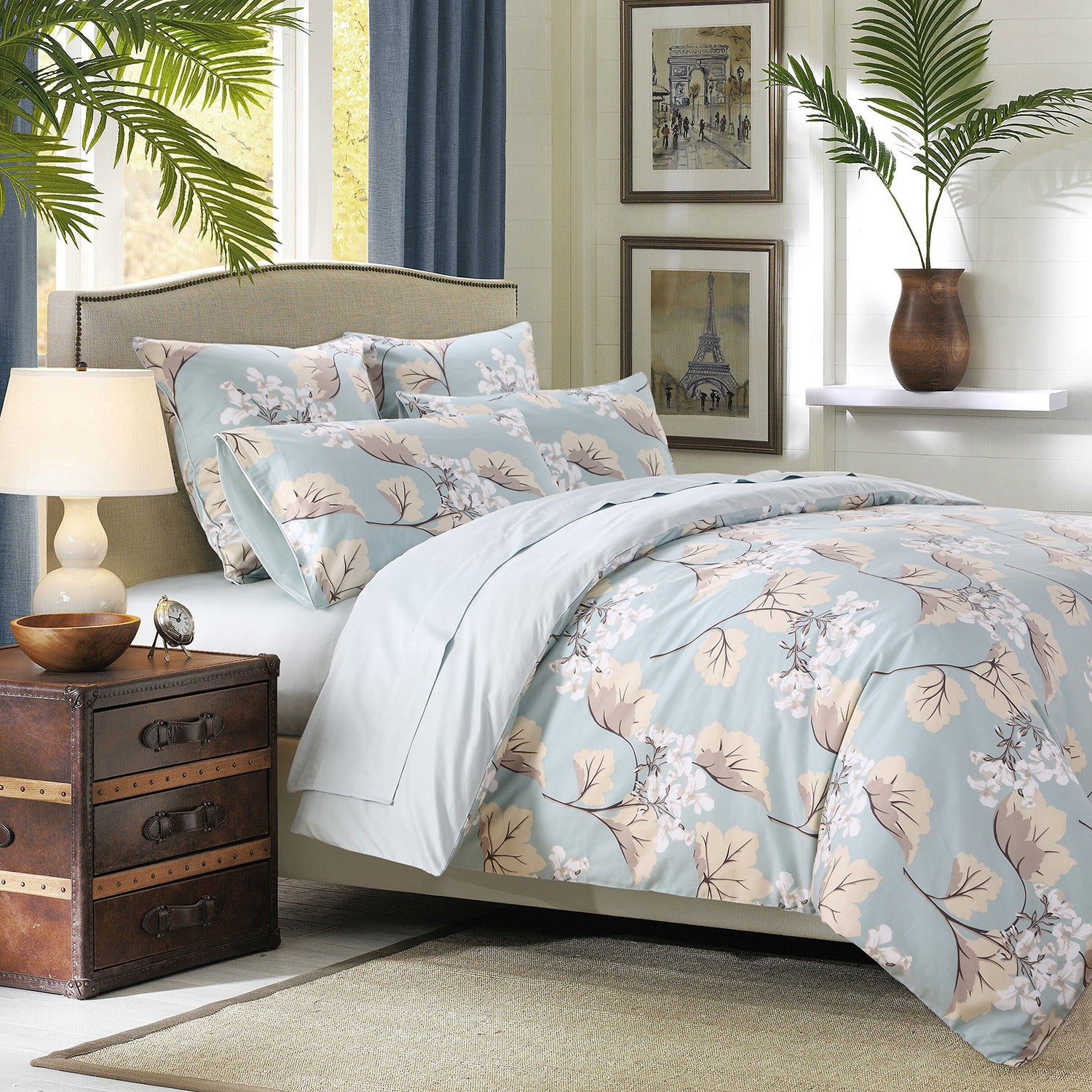 LISSTHER Solid & Classic Egyptian Cotton Duvet Cover - Image 47