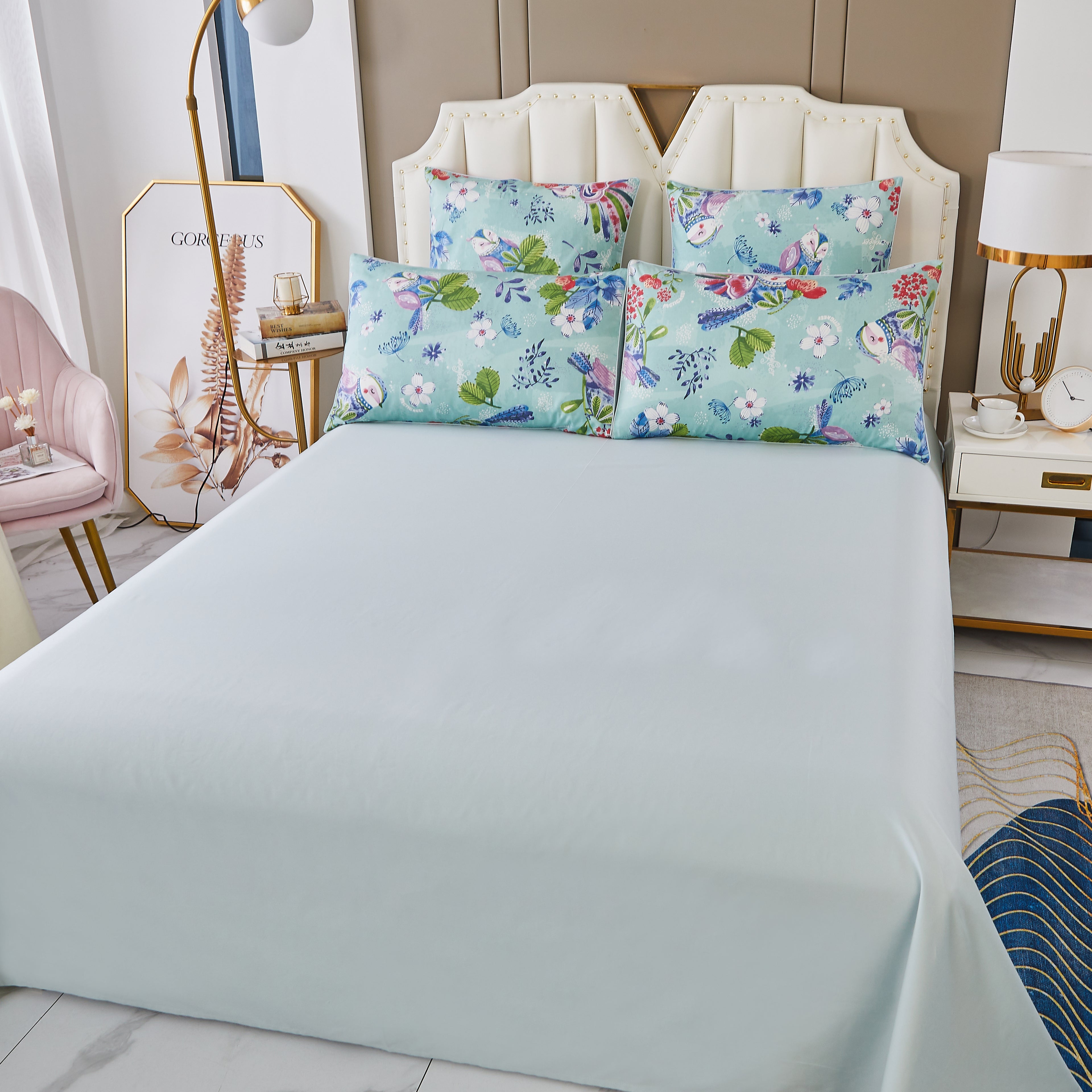 LISSTHER Solid & Classic Egyptian Cotton Duvet Cover - Image 44