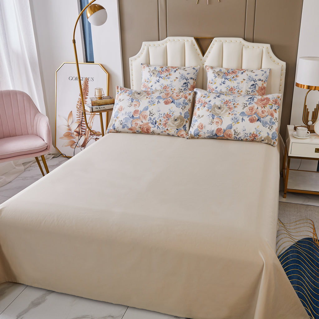 LISSTHER Floral Romance Egyptian Cotton Duvet Cover - Image 5