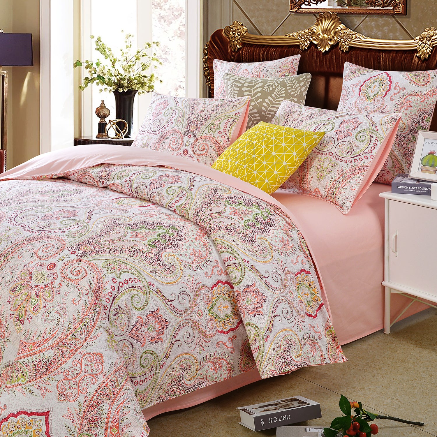 LISSTHER Solid & Classic Egyptian Cotton Duvet Cover - Image 54