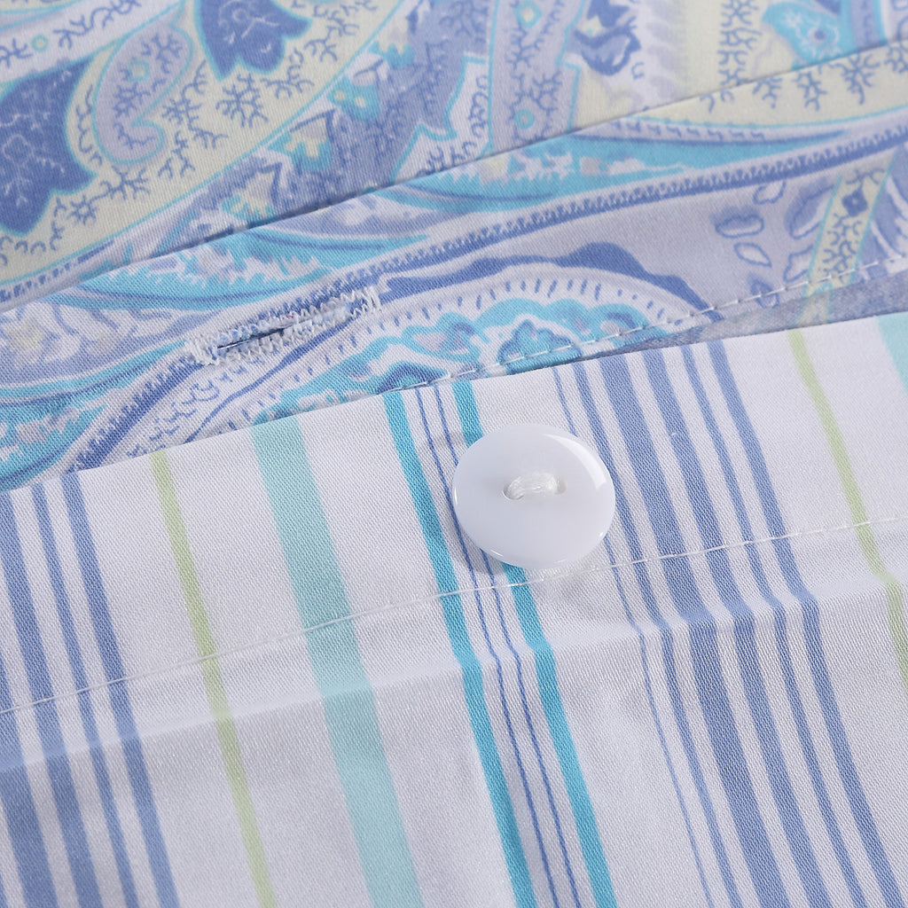 LISSTHER Paisley & Classic Egyptian Cotton Duvet Cover - Image 7