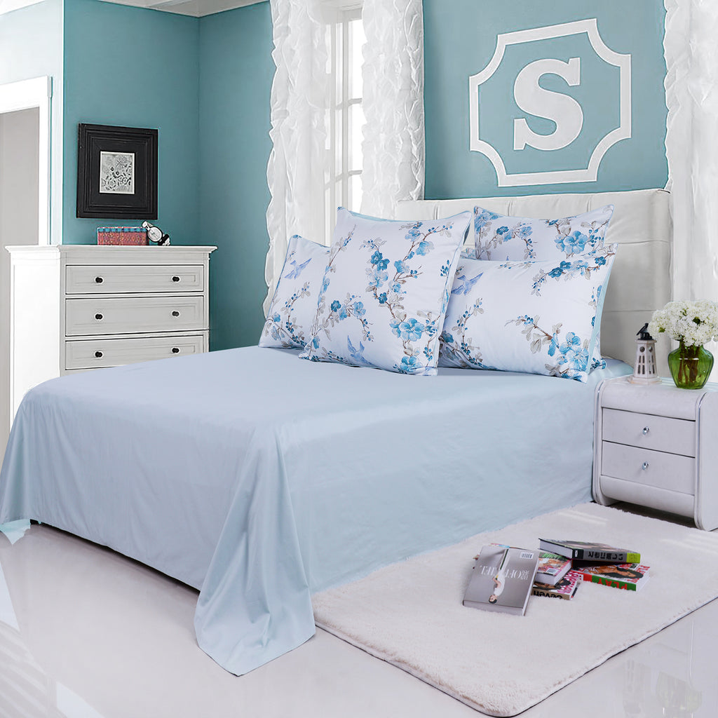 LISSTHER Botanical Garden Egyptian Cotton Duvet Cover - Image 24