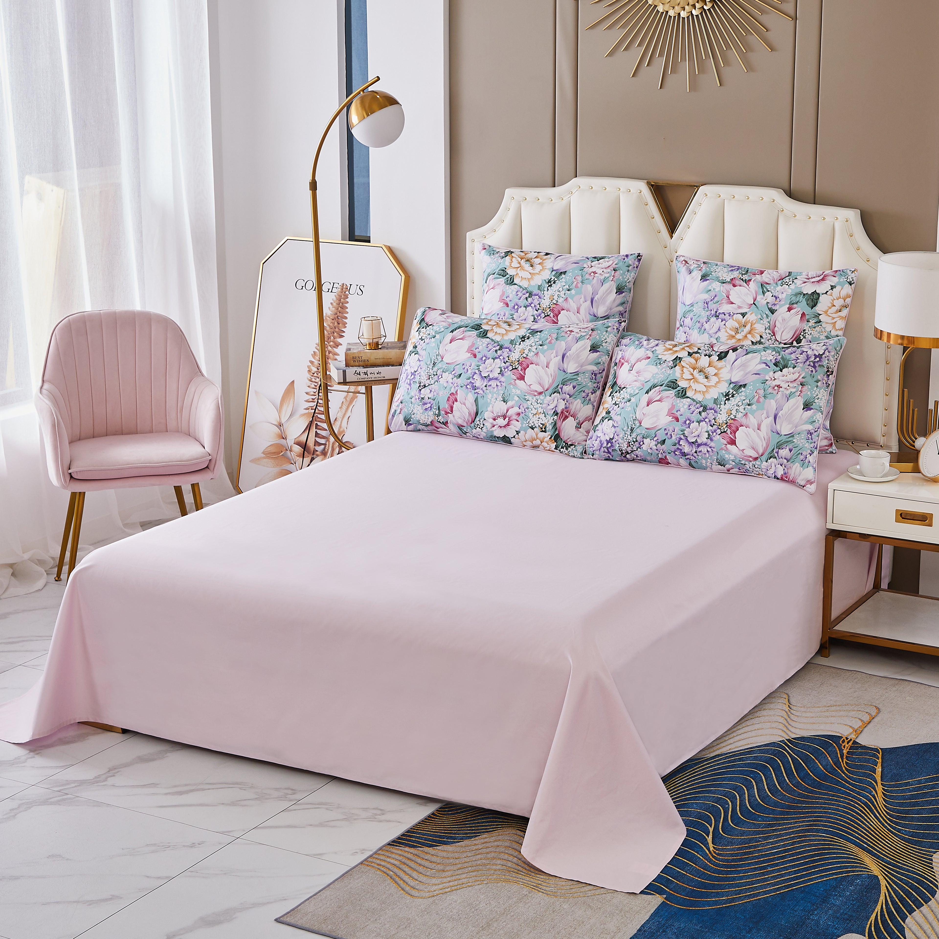 LISSTHER Floral Romance Egyptian Cotton Duvet Cover - Image 11