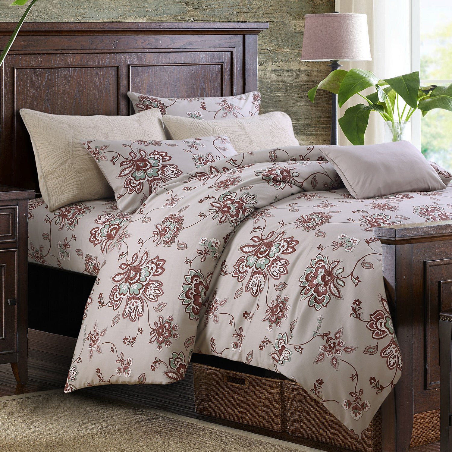 LISSTHER Artistic Pattern Egyptian Cotton Duvet Cover - Image 21