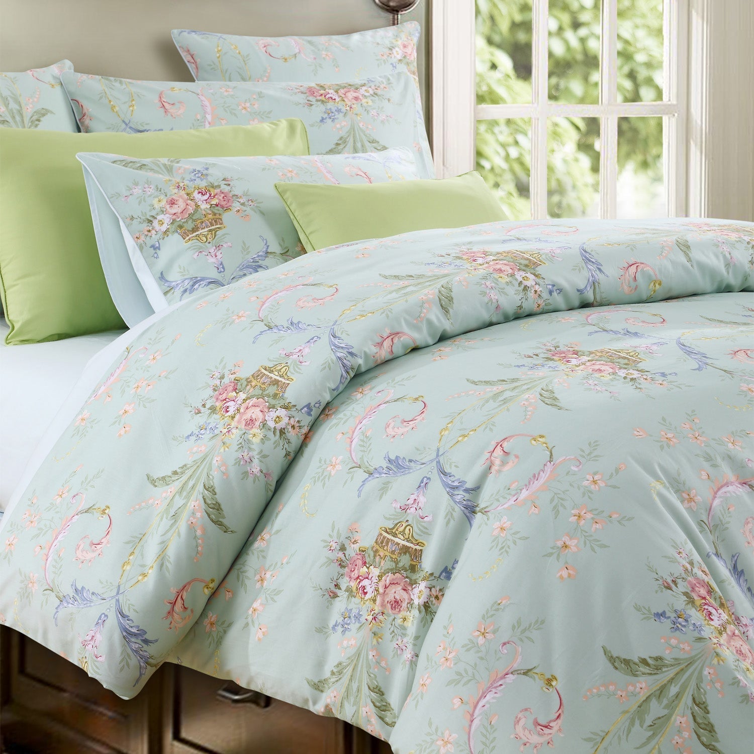 LISSTHER Artistic Pattern Egyptian Cotton Duvet Cover - Image 48