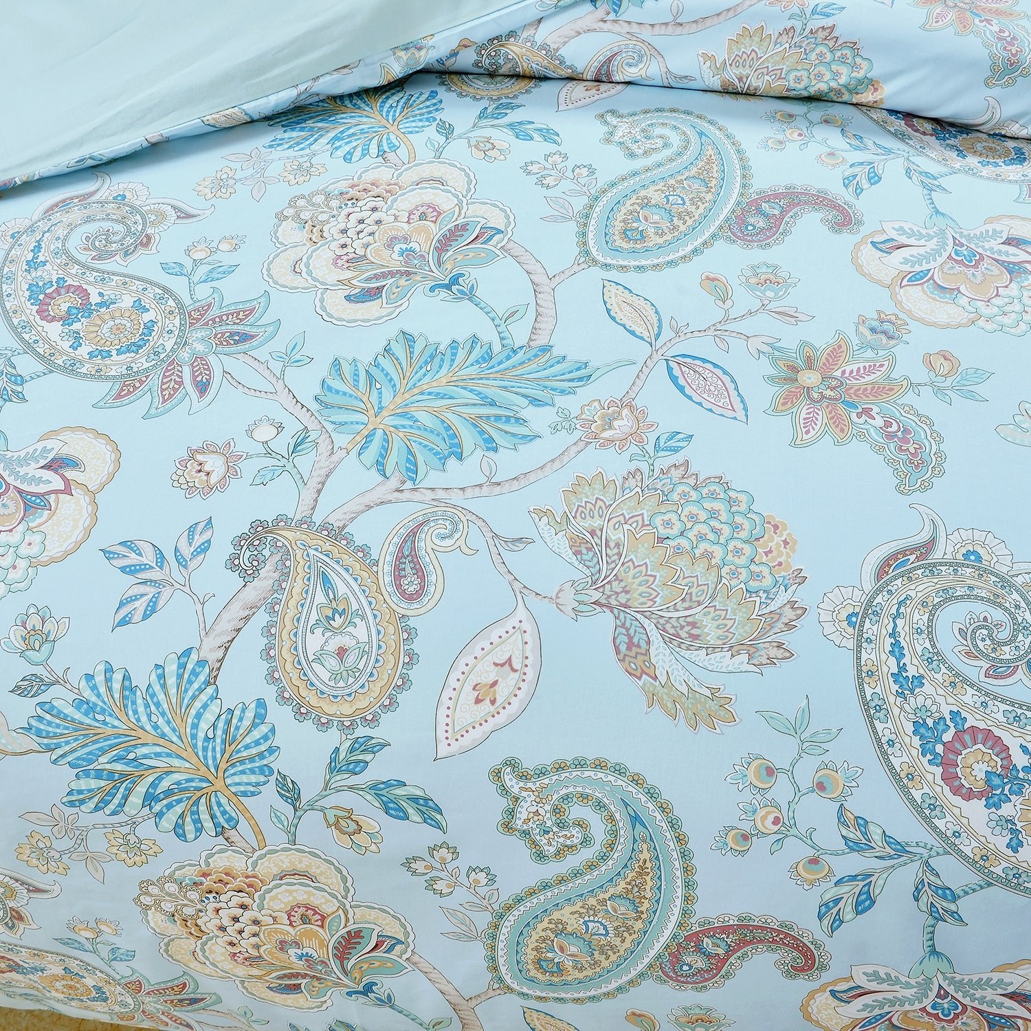 LISSTHER Artistic Pattern Egyptian Cotton Duvet Cover - Image 75