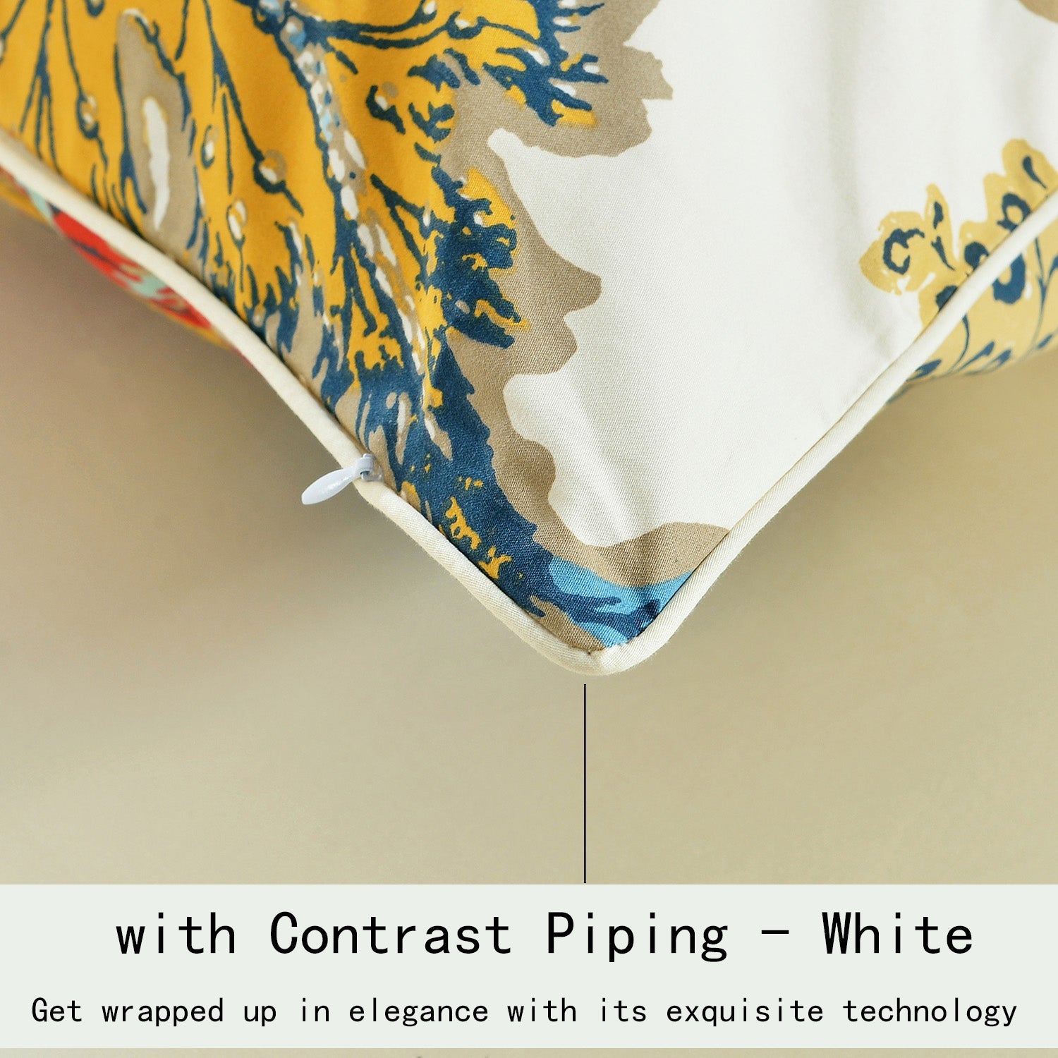 LISSTHER Artistic Pattern Egyptian Cotton Duvet Cover - Image 3