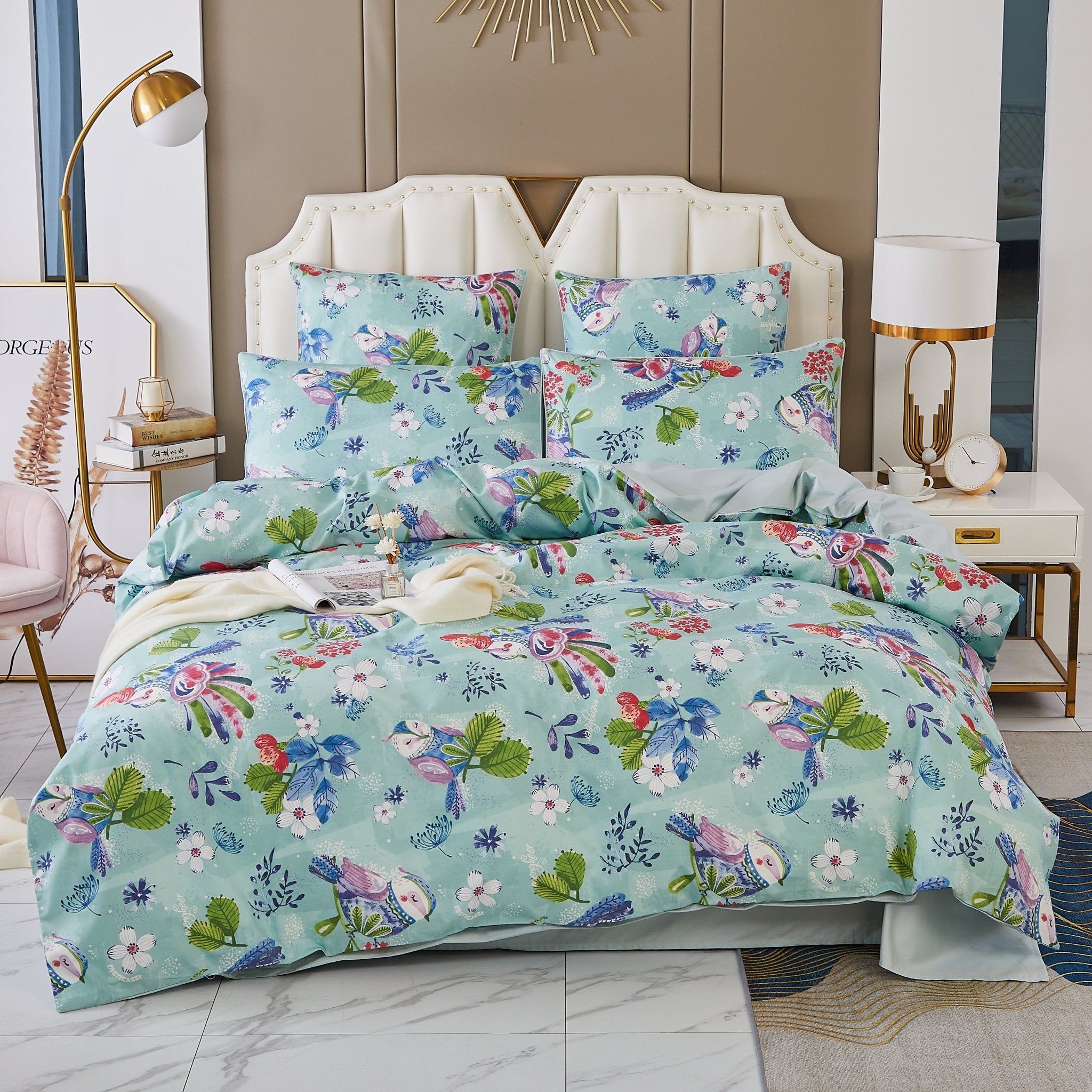 LISSTHER Solid & Classic Egyptian Cotton Duvet Cover - Image 7