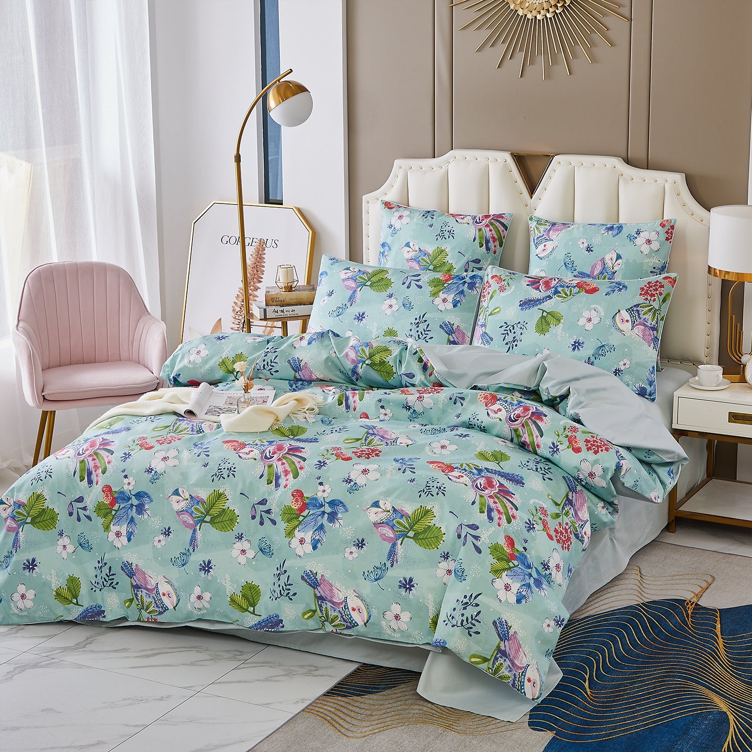 LISSTHER Solid & Classic Egyptian Cotton Duvet Cover - Image 84
