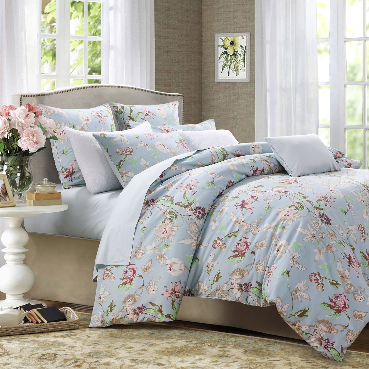 LISSTHER Coastal & Scenic Egyptian Cotton Duvet Cover - Image 20