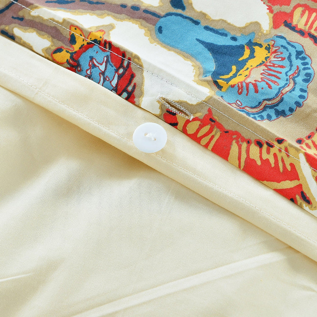 LISSTHER Coastal & Scenic Egyptian Cotton Duvet Cover - Image 24