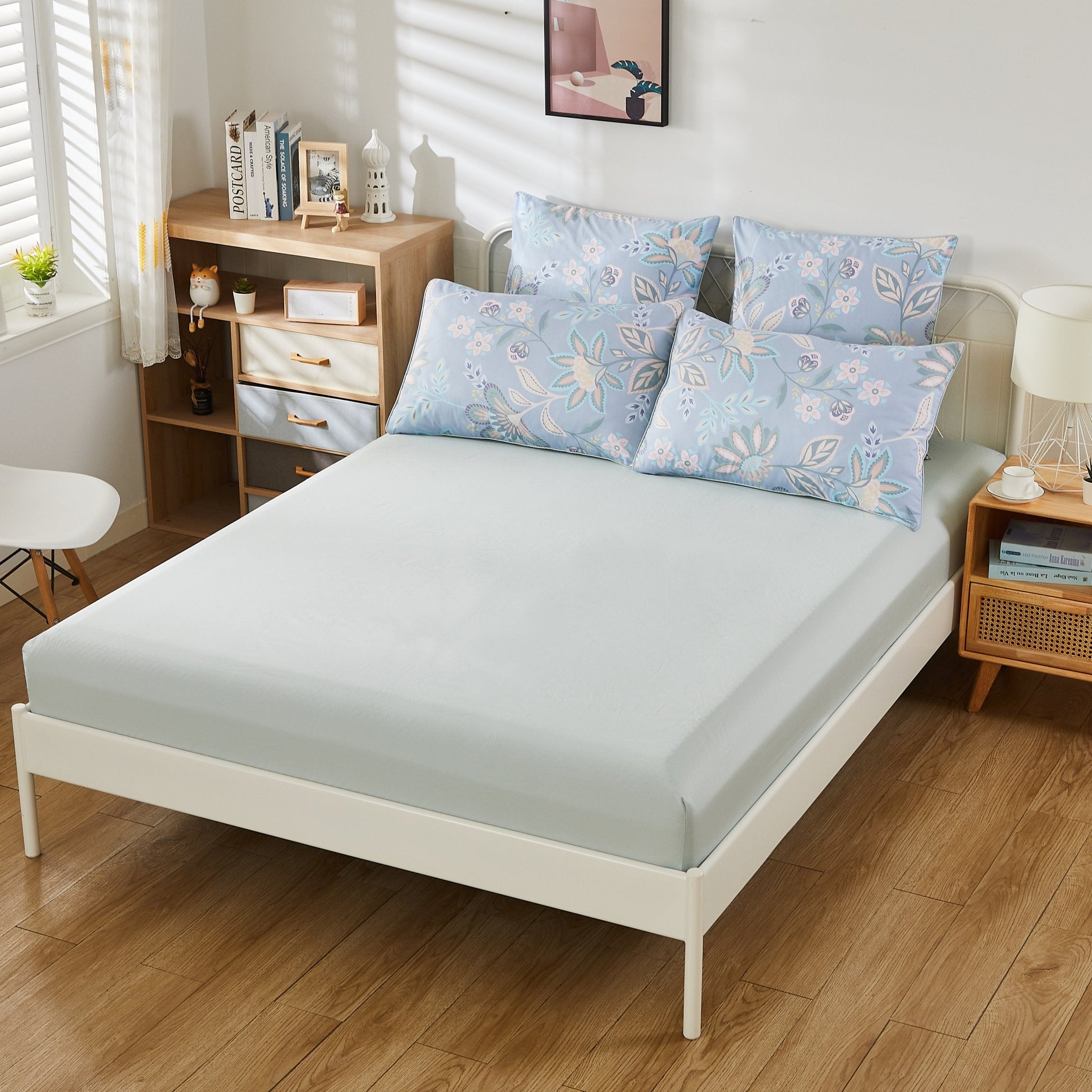 LISSTHER Coastal & Scenic Egyptian Cotton Duvet Cover - Image 5
