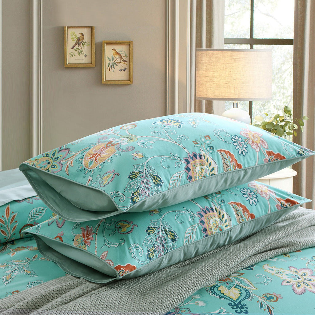 LISSTHER Botanical Garden Egyptian Cotton Duvet Cover - Image 13