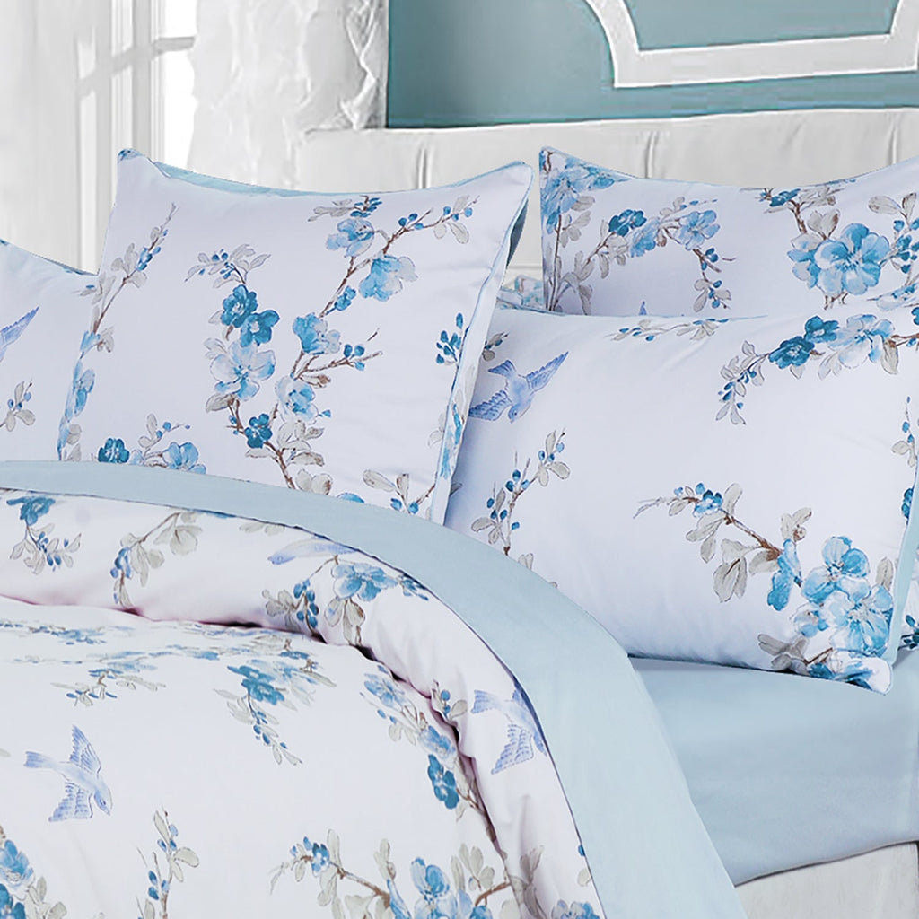 LISSTHER Botanical Garden Egyptian Cotton Duvet Cover - Image 56