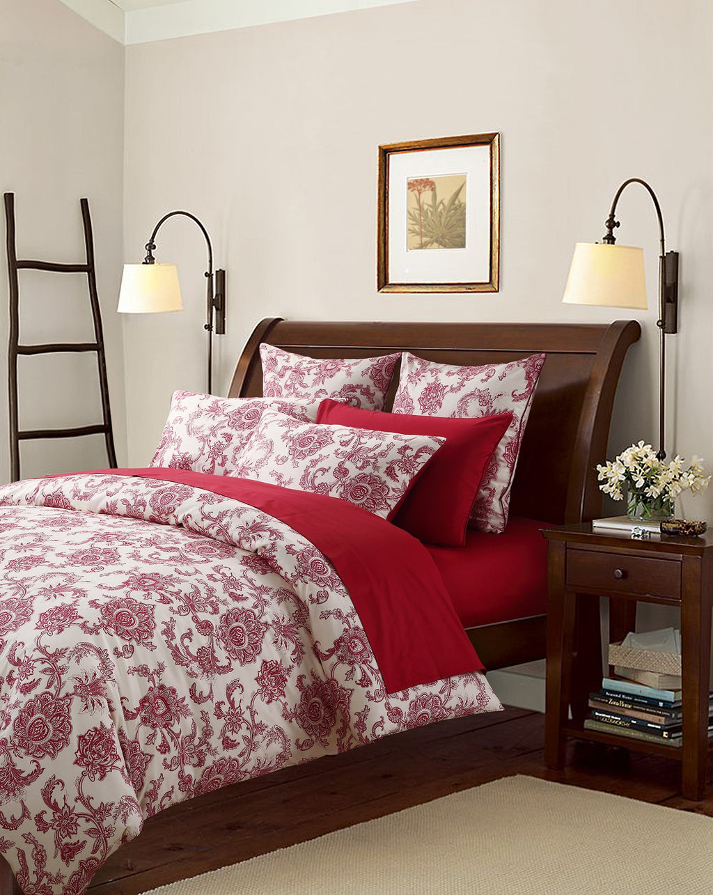 LISSTHER Floral Romance Egyptian Cotton Duvet Cover - Image 55