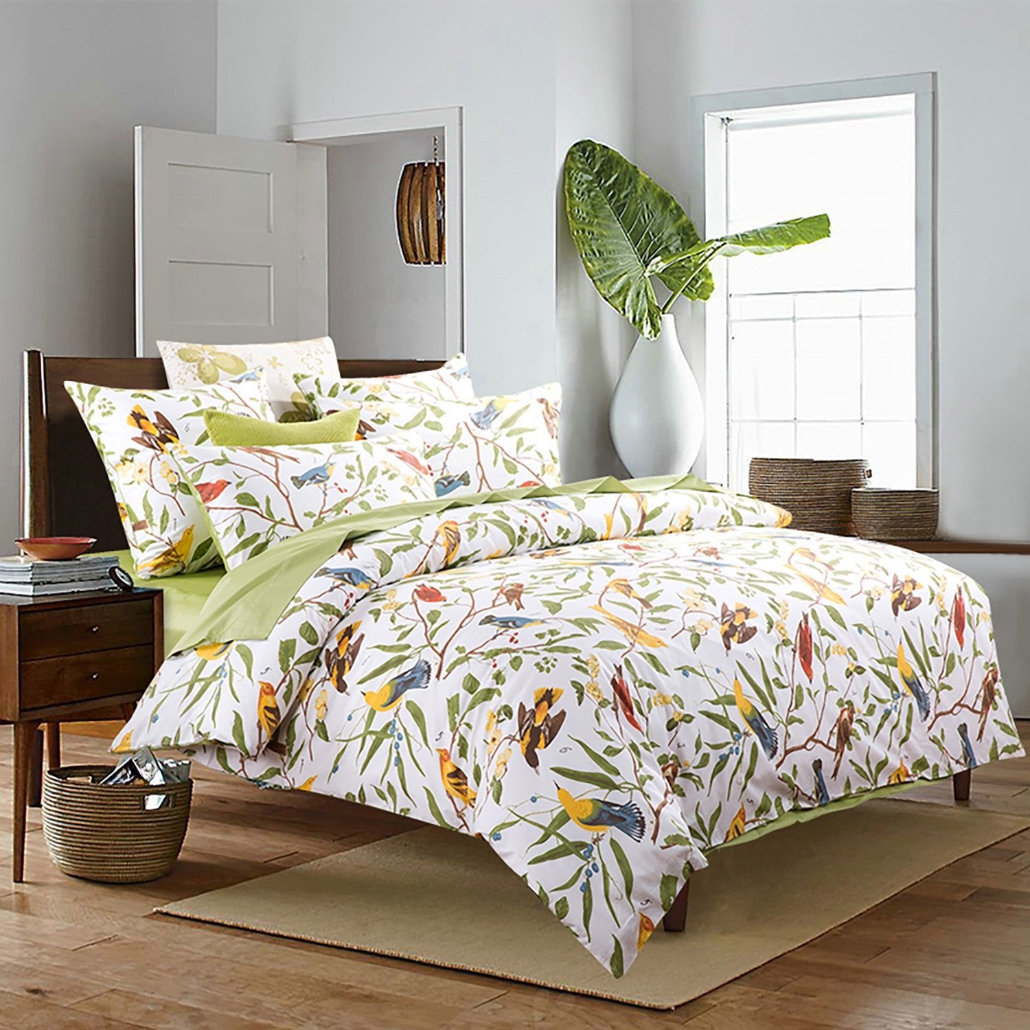 LISSTHER Floral Romance Egyptian Cotton Duvet Cover - Image 41