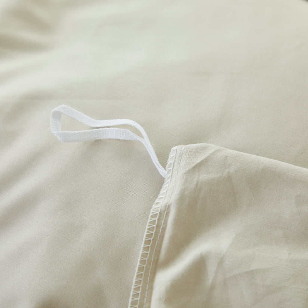 Lissther 1000 Thread Count Egypition Cotton Solid Color Duvet Cover Set - LISSTHER