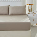 LISSTHER Solid Color Fitted Sheet Egyptian Cotton Duvet Cover - Image 10