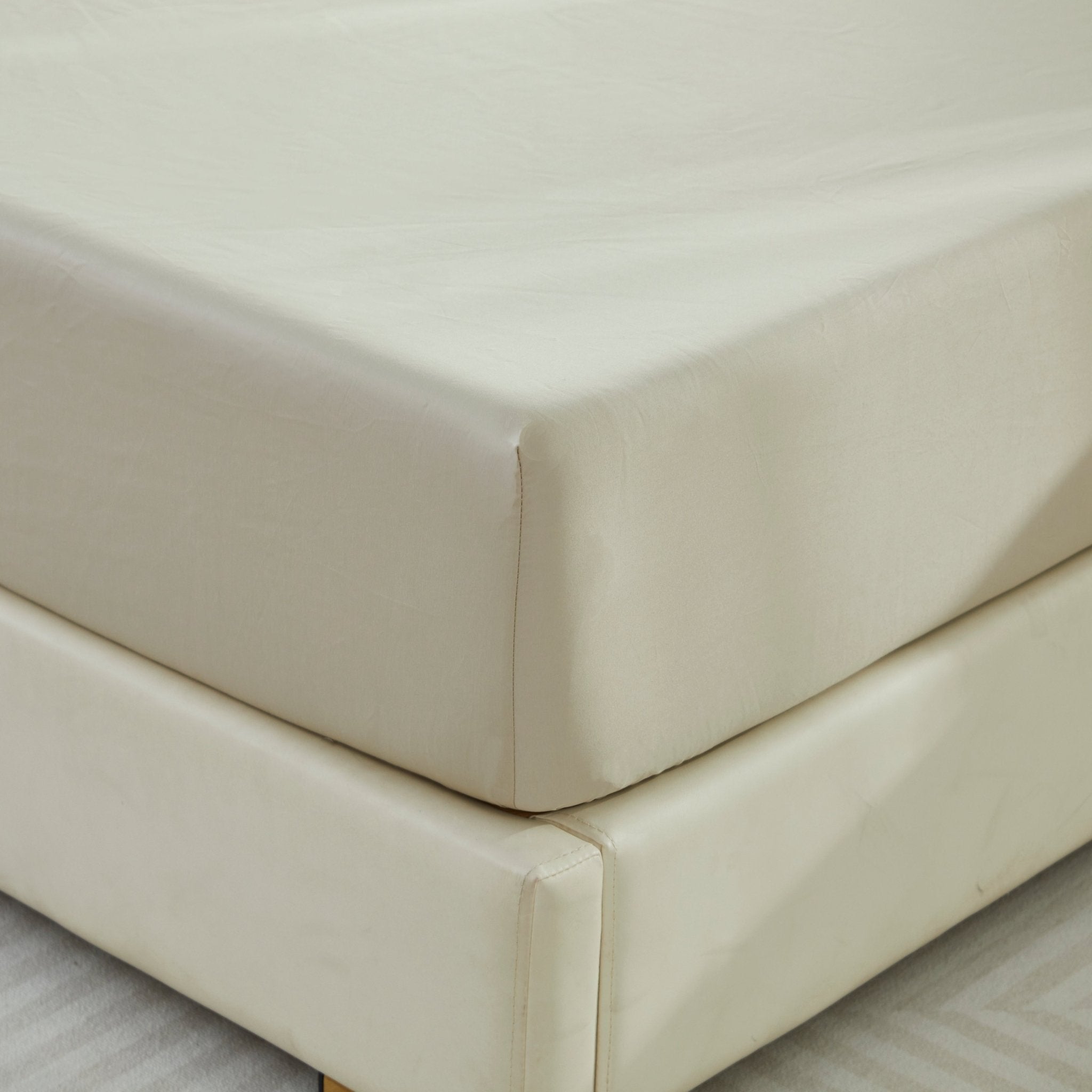 Lissther 1000 Thread Count Egypition Cotton Solid Color Fitted Sheet Only - LISSTHER